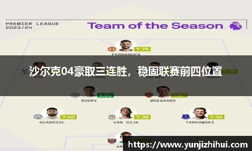 沙尔克04豪取三连胜，稳固联赛前四位置
